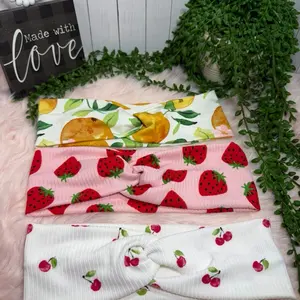 Fruit Headbands - Cute Fruit Patterns, Ideal for Women, Available in Multiple Colors