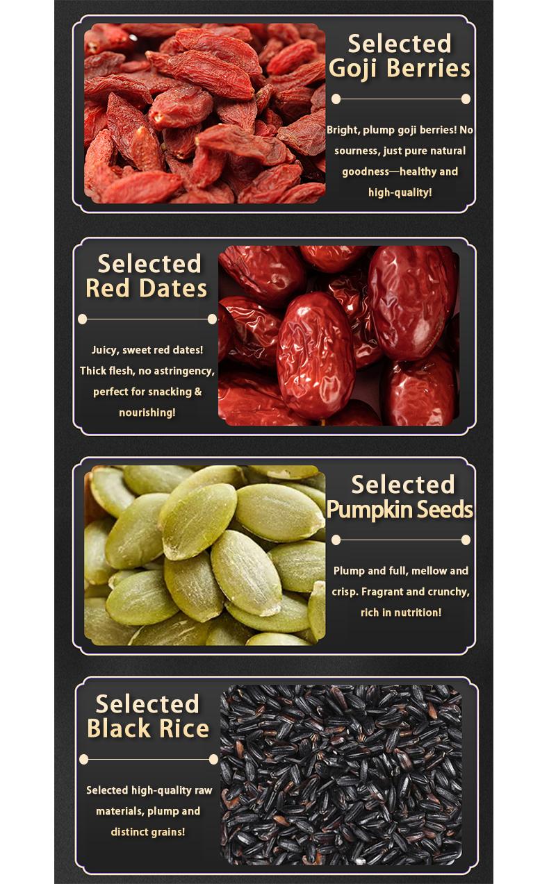 Five-Black Wolfberry Sesame Balls