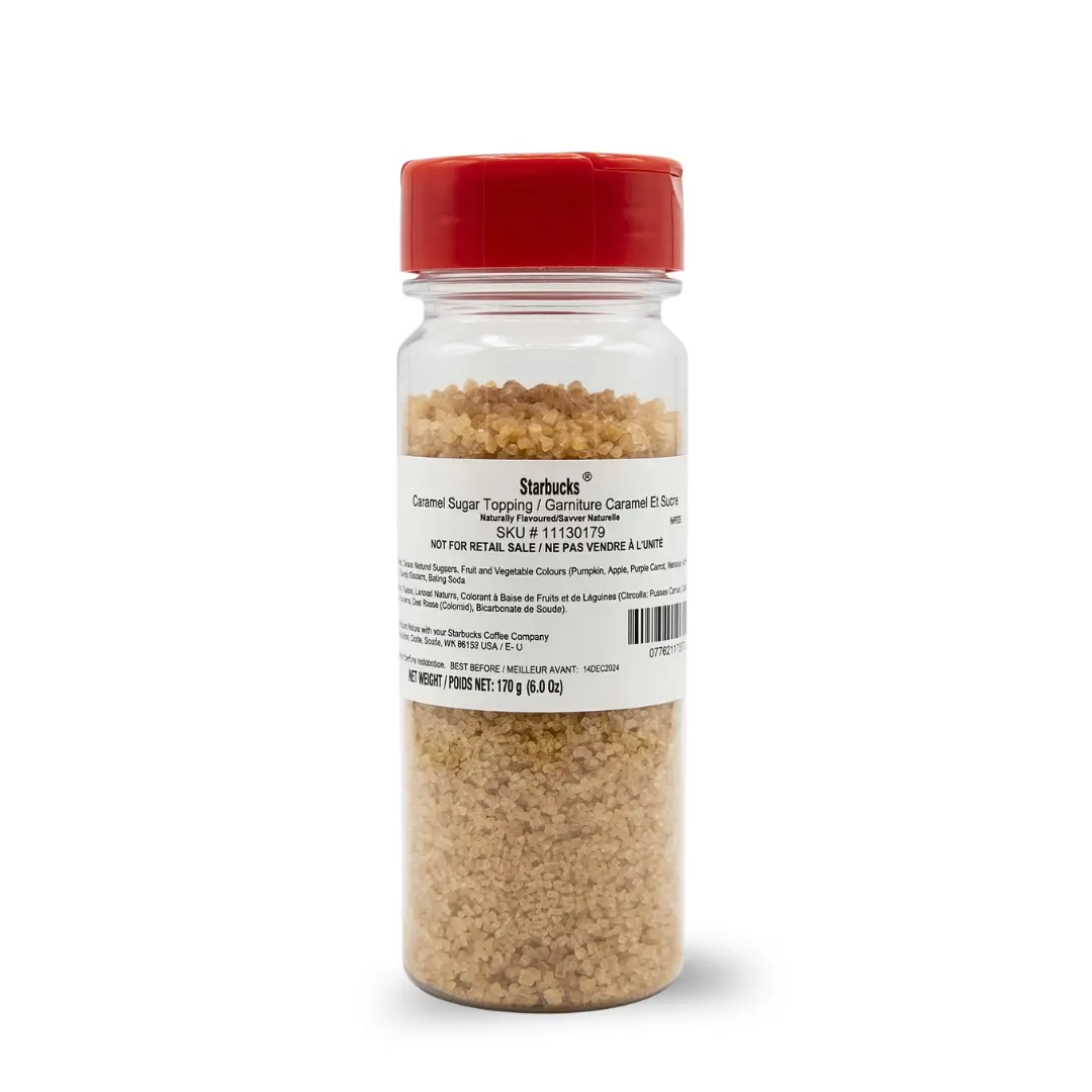 Starbucks Caramel Sugar Topping – 6 oz (170 g) Starbucks Caramel Sugar Topping – 6 oz (170 g)