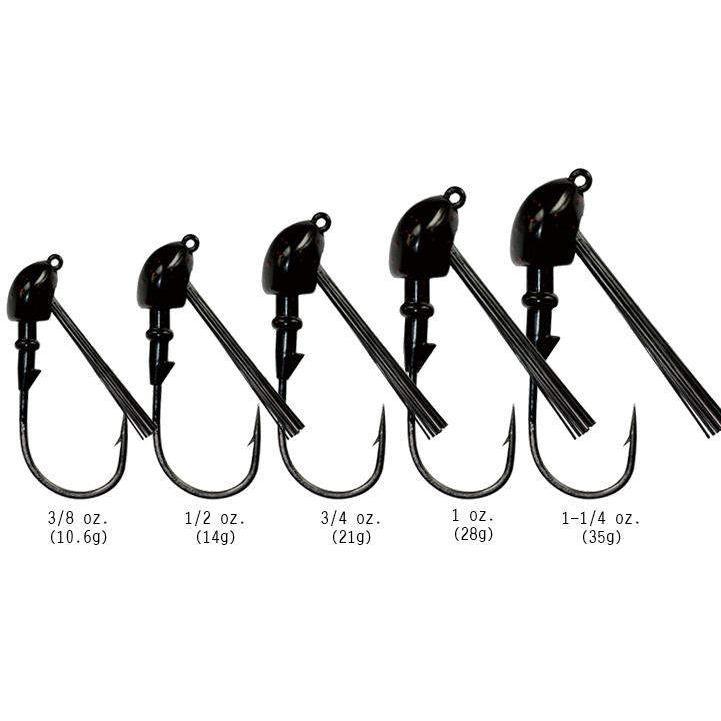 Reaction Tackle Tungsten Swim Jigs (2-Pack)