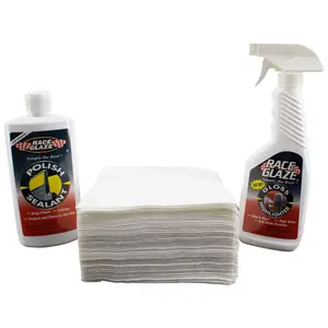 Race Glaze Bundle - Polish Sealant / Gloss Highlighter / Polishing Cloths