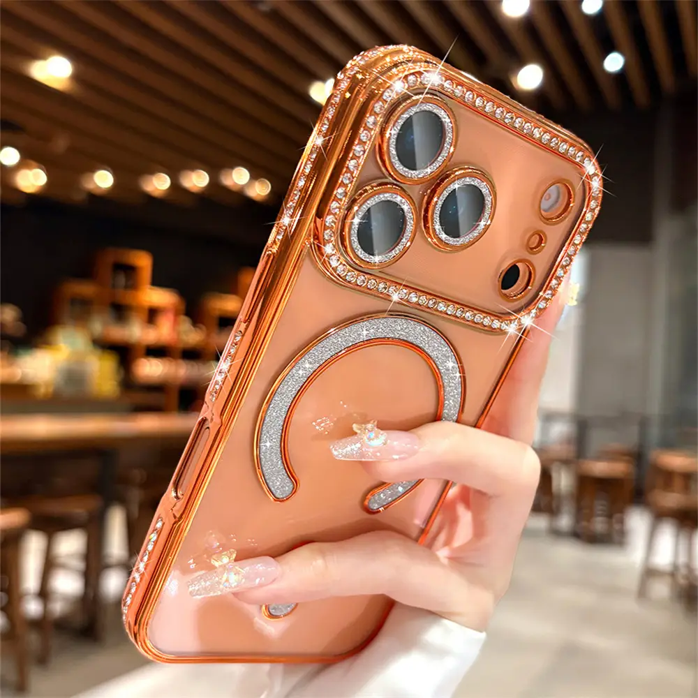 FreeshipMagnetic Glitter Case for iPhone 17 Pro Max 17Pro 17Air 17 16 15 14 13 12 Compatible with MagSafe MilitaryGrade Protection Clear Cute G FreeshipMagnetic Glitter Case for iPhone 17 Pro Max 17Pro 17Air 17 16 15 14 13 12 Compatible with MagSafe MilitaryGrade Protection Clear Cute G