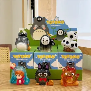 Random Studio Ghibli Blind Box, Sealed Hobby Box, Creative Resin Glow-In-The-Dark Ornament, Perfect Gift for Friends, Ideal for Holidays