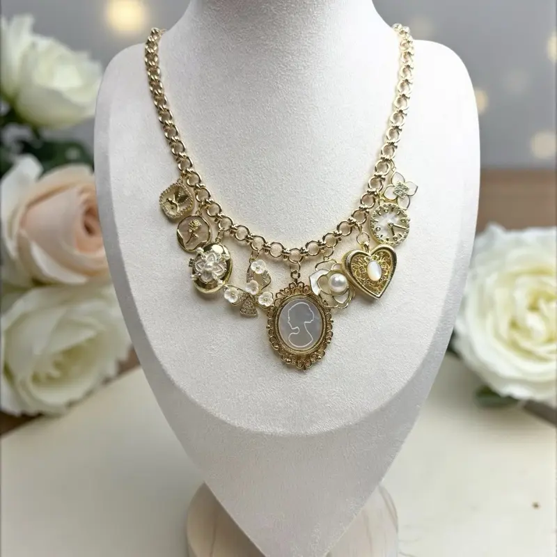 Nectar & Bloom Charm Bar Custom Charm Necklace Nectar & Bloom Charm Bar Custom Charm Necklace
