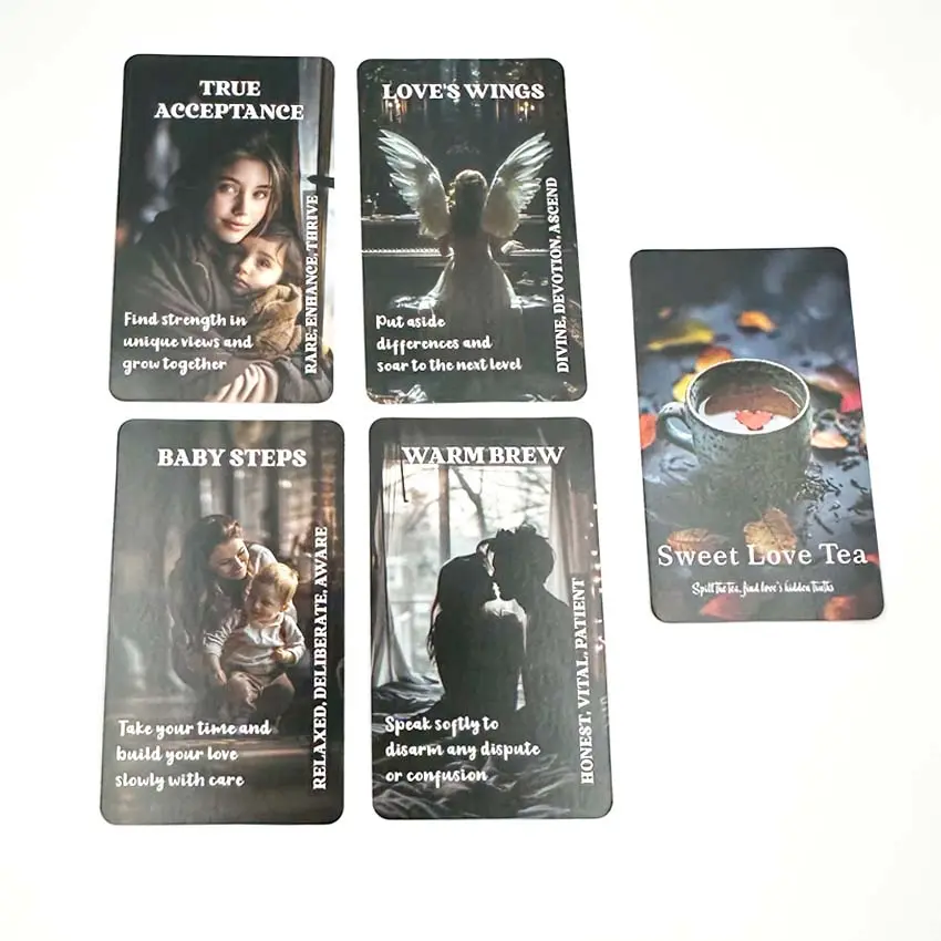 Sweet Love Tea Oracle Cards 78 Cards 12X7 CM Clarifying Love
