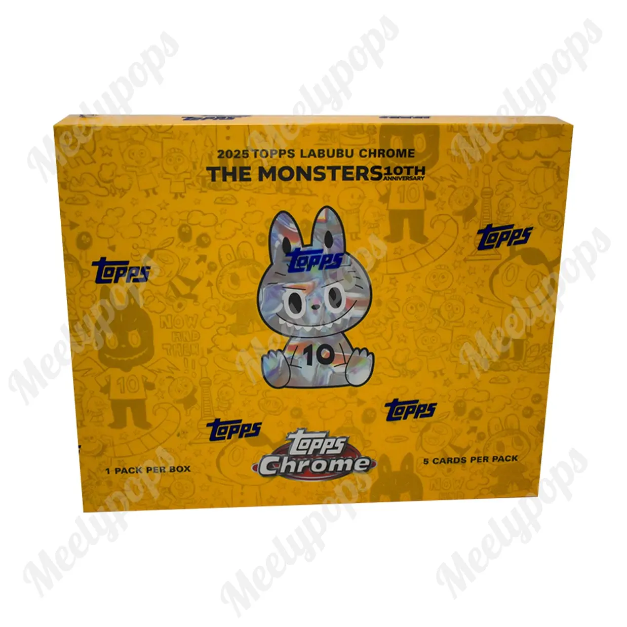 2025 Topps Chrome Labubu Hobby Box