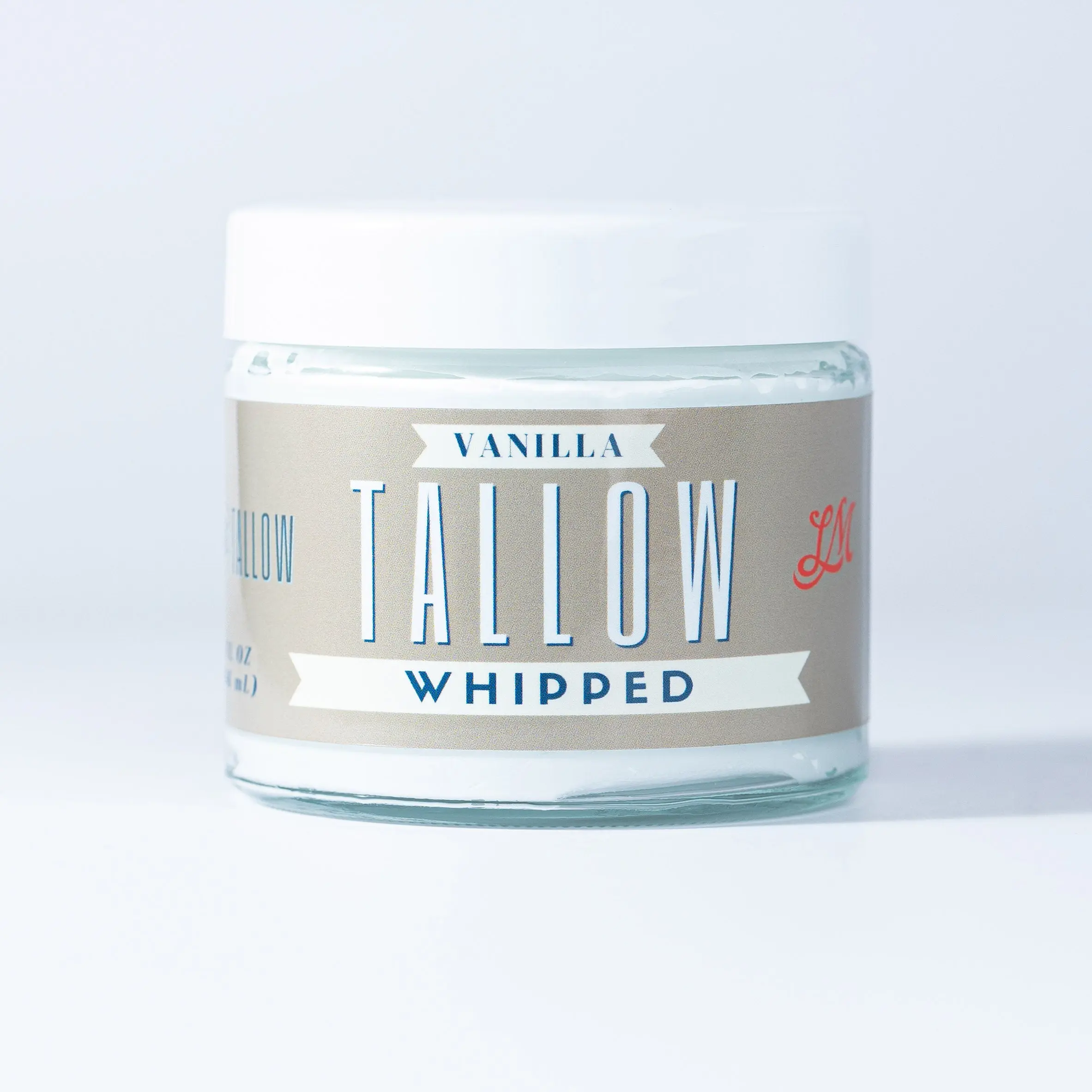 Vanilla Whipped Tallow Moisturizer | Grass-Fed Beef Tallow | Lady May Vitamins Sensitive