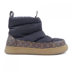 Pre-owned Louis Vuitton Nylon Small Leather Goods LV Ski Monogram Boots