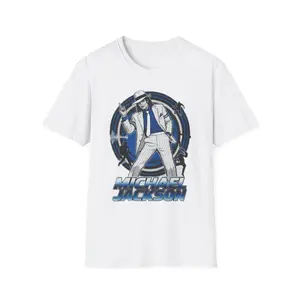 Michael Jackson Retro Music Icon Graphic