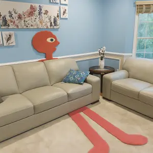 Prismo Rug 15FT TALL Handmade Room Decor Anime Soft Texture Tufted Statement Piece Limited Availability Artistic Masterpiece