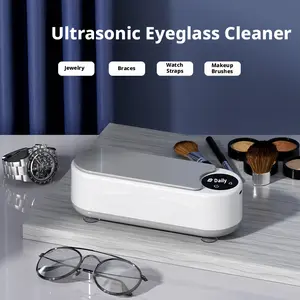A set of home ultrasonic cleaning, a cleaning machine for glasses, suitable for automatically cleaning home jewelry, orthodontic appliances, contact lenses, watches, brush heads, etc.