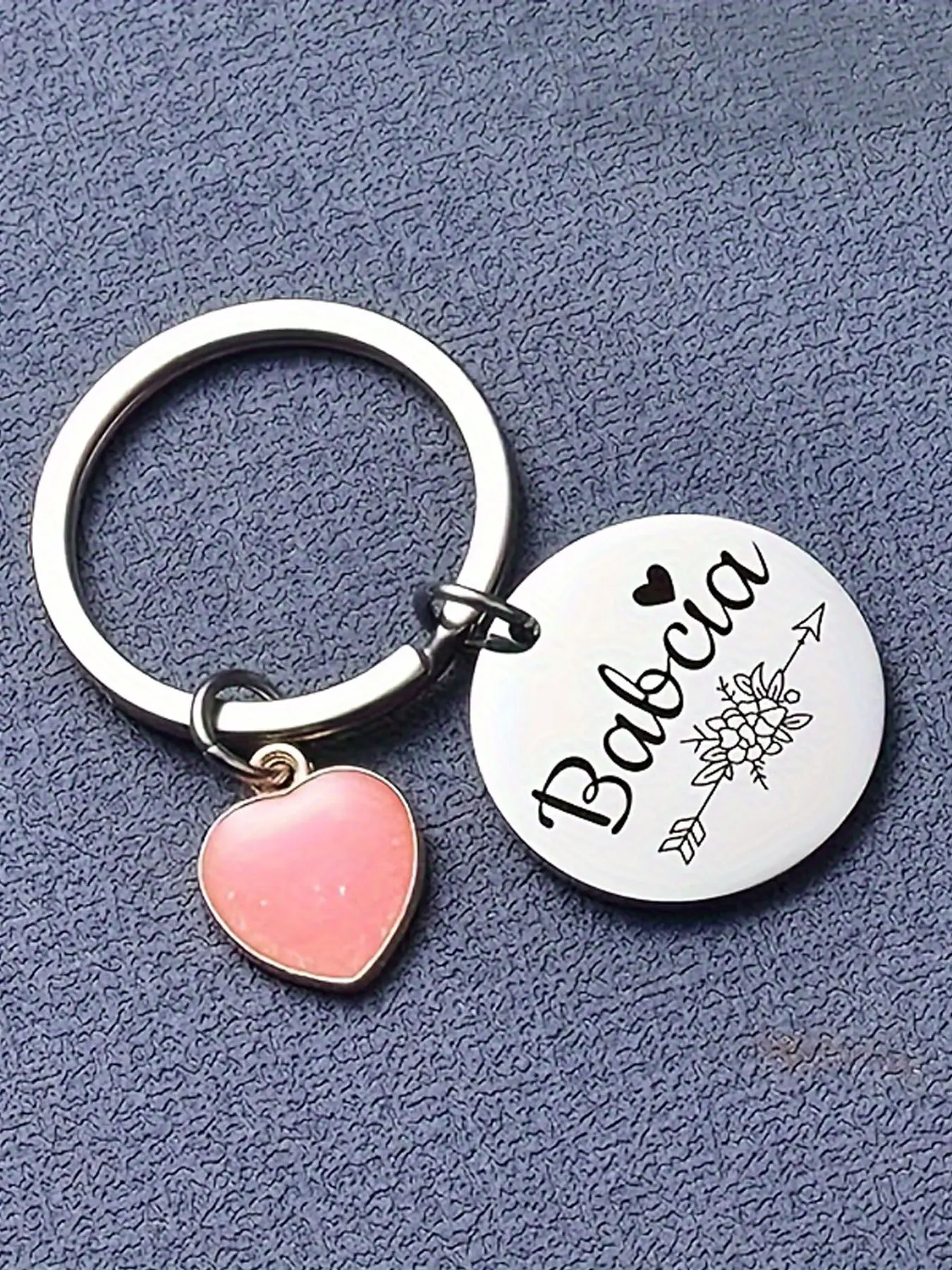 1pc, creative gift keychain for grandma, perfect gift for grandma on birthday, Christmas, Halloween, Thanksgiving, Easter, New Year, suitable for wallet, house keys, backpack, car keys, beautiful decoration