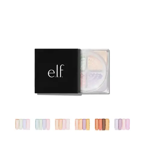 e.l.f. Set It Bright Makeup Powder Quad