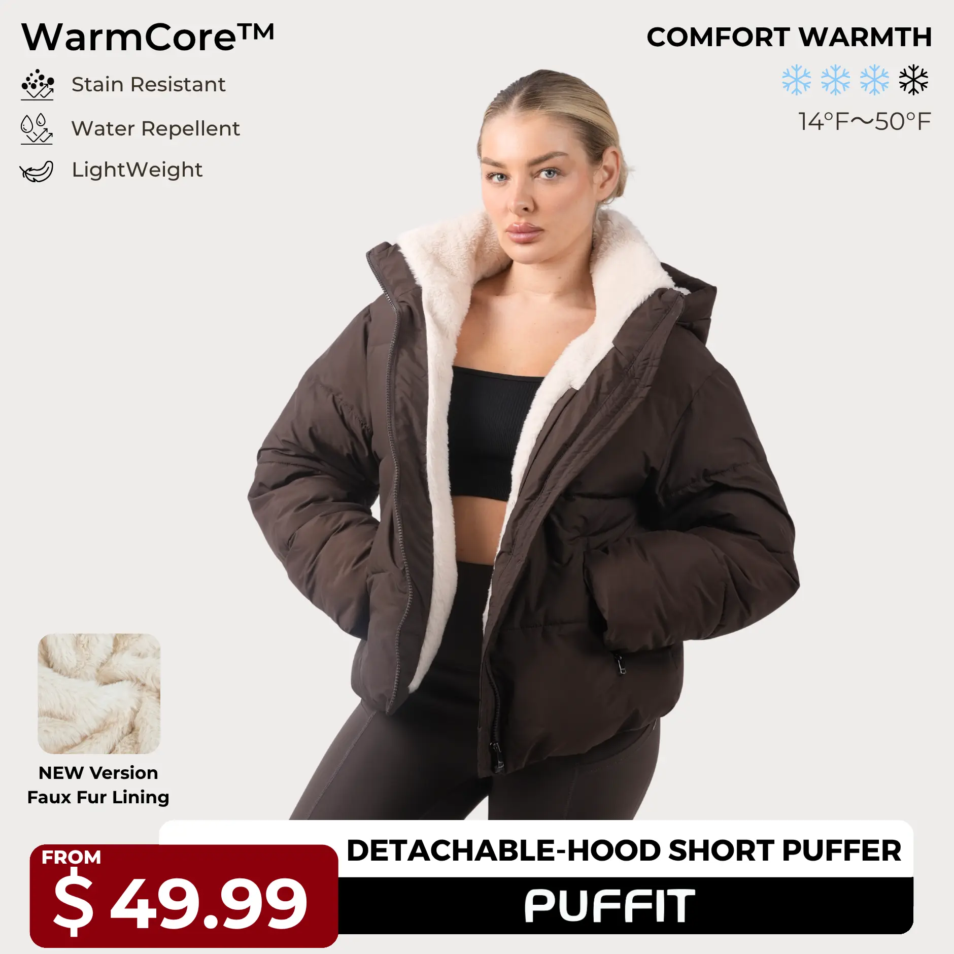 hollister cropped puffer - TikTok Shop hollister cropped puffer - TikTok Shop