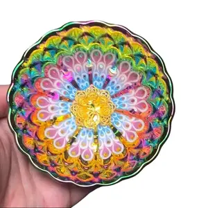 Aesthetic 7-Color Peacock Glow Master-Level Handmade Tea Cup, Kitchenware Drinkware for Tea Serving