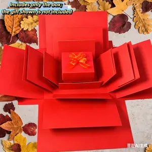 Surprise Birthday Gift Box, Candy Wedding Surprise Box, Perfect Gift Packaging, Halloween Christmas Present, Explosive Gift Box
