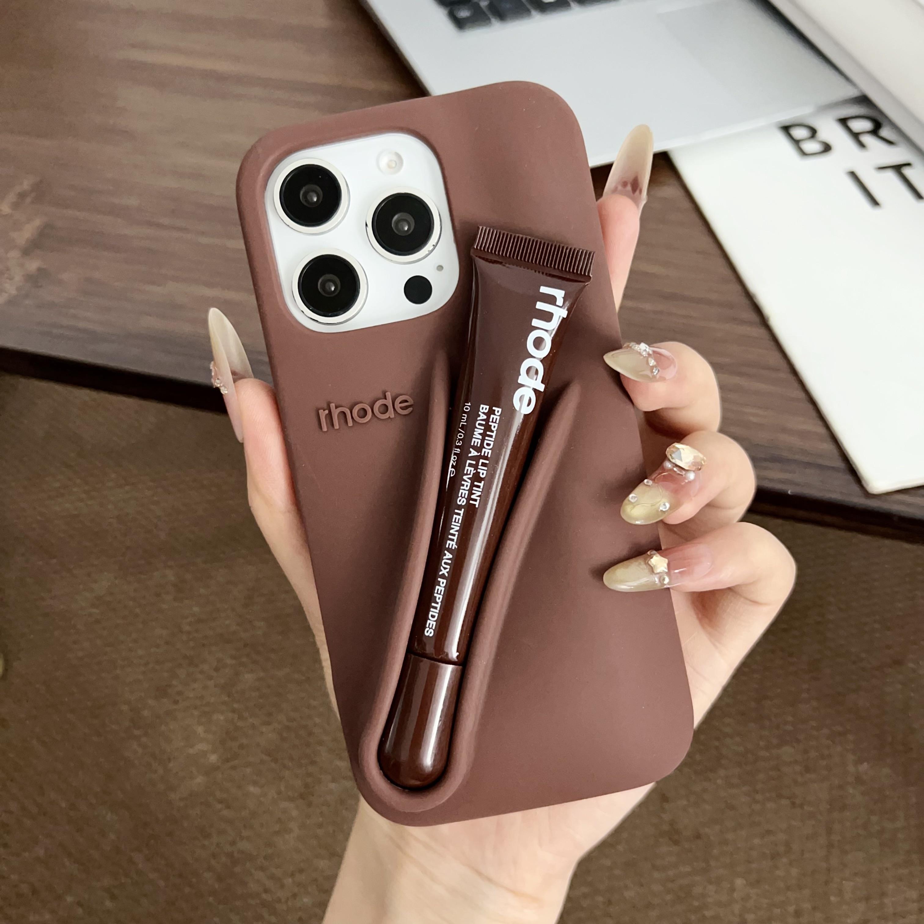 Hailey Rhode Phone Case Compatible with iPhone 17/16/15/14/13/12 Pro/Pro Max/Plus – Fashion Aesthetic Cover with Gift Lip Gloss Included Hailey Rhode Phone Case Compatible with iPhone 17/16/15/14/13/12 Pro/Pro Max/Plus – Fashion Aesthetic Cover with Gift Lip Gloss Included