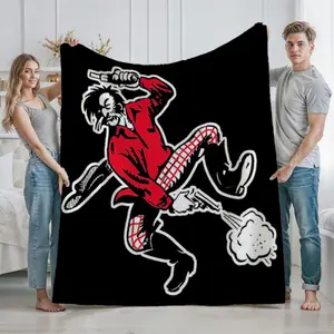 Intelligent Quilts 49ers City Retro and Fashion Blanket Warming blanket plush soft and comfortable Sofa bed travel blanket