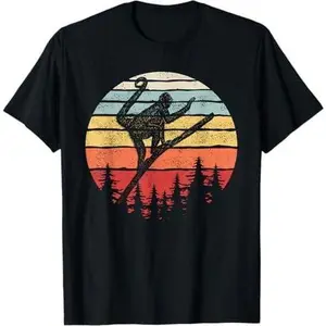 Vintage Retro Spider Monkey T-Shirt