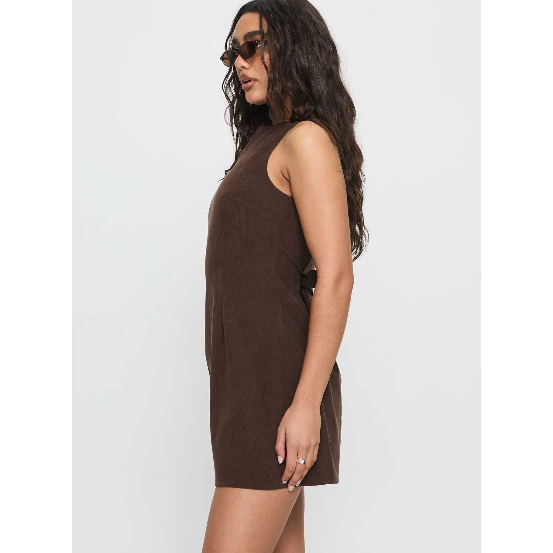 alfie mini dress brown Alfie Mini Dress