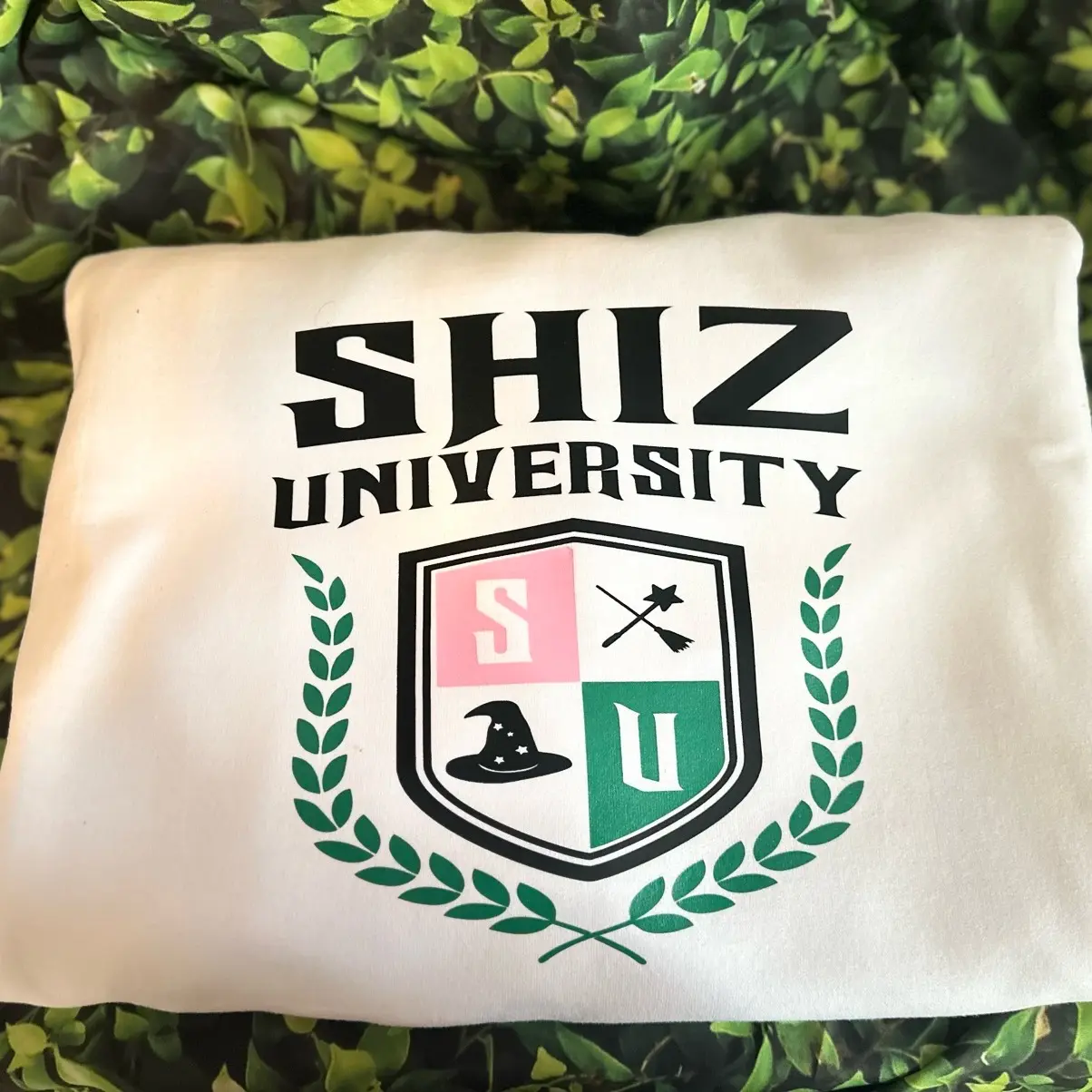 Shiz University Sweatshirt, Wicked Sweatshirt Womenswear Hoodie Pullover Comfort Crewneck Round Neck Tops