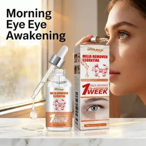 South Neon Milia Remover Essential Treatment Serum - Gentle Exfoliating & Hydrating Eye Essence with Natural Ingredients for Smooth Refreshed Moisturized Skin - Blemish, Flower