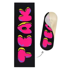 "Donut Teak Logo" Deck Graphic Wrap - 35mm x 110mm