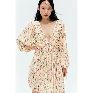 H&M Plissé dress