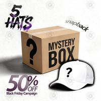 1 Mystery Box 112 Trucker Curved Brim Cap (5 Hats)