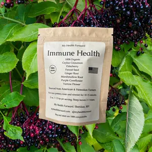 Immune Support Organic Herbal Tea Blend - Loose Leaf Tea for a Strong Immune System