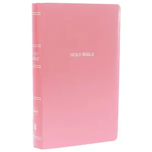 NKJV, Gift and Award Bible, Leather-Look, Pink, Red Letter, Comfort Print: Holy Bible, New King James Version