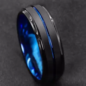 Men Two Tone Ring, For Jewelry Gift And Party