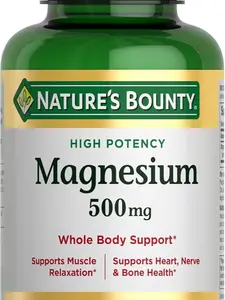 Magnesium, Bone and Muscle Health, Whole Body Support, Tablets, 500 Mg, 200 Ct