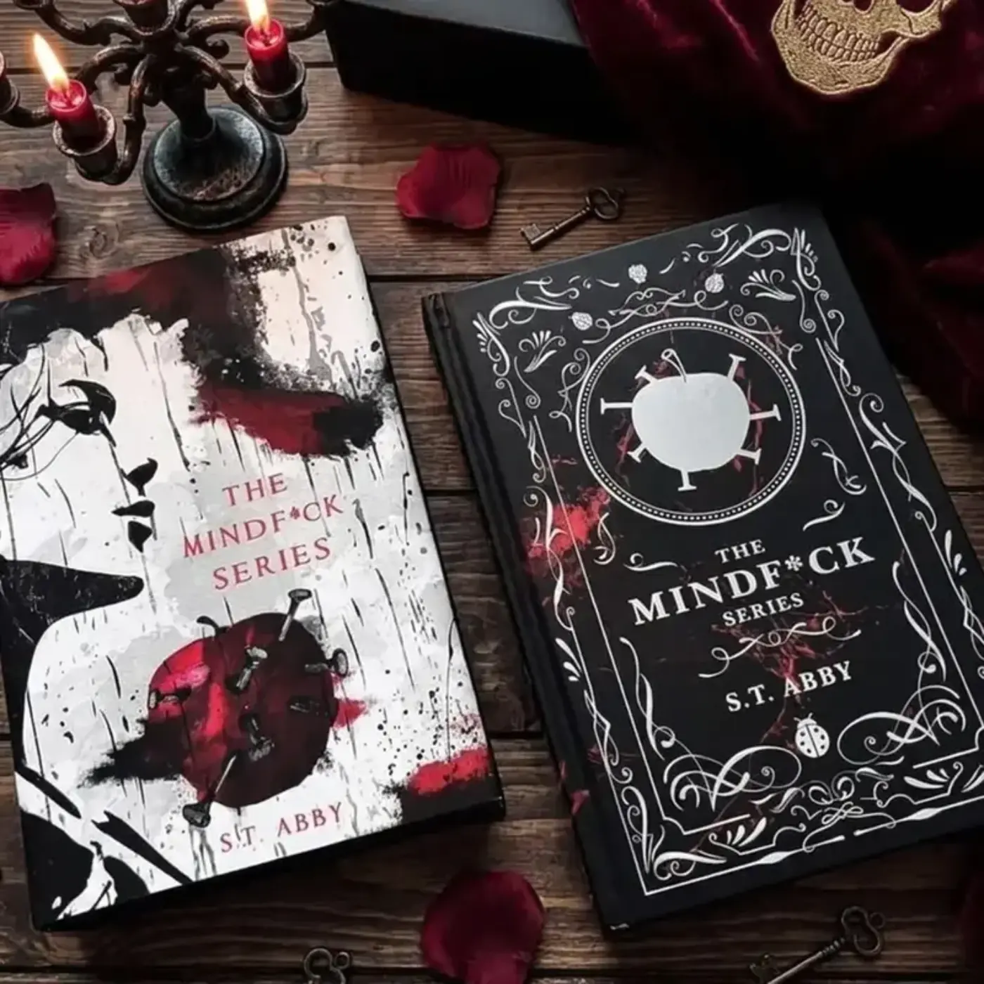 The Mindfck Series Special Edition S.T. Abby Book 1-5, Dark Romance Revenge Story, BookTok Viral Books, Dark Romance Mindfck Series Hardcover Special Edition, Romance Thriller
