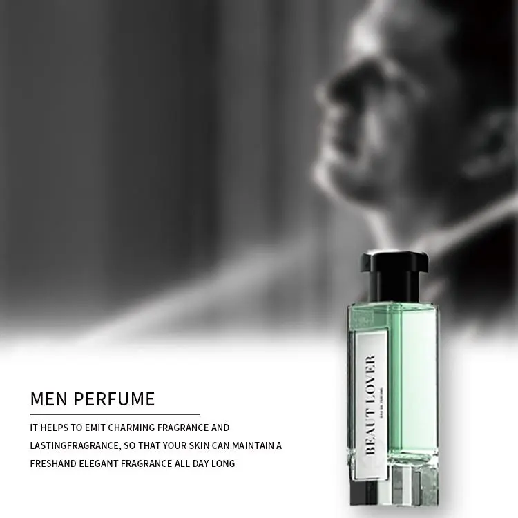 Blazing Sandalwood Men's EDP 50ml - Green Diffuser, Refreshing Skin, Daily Use Fragrance - Spicy Woody Single Item with Lemon, Ginger, Orange, Vetiver Grass Top Notes & Amber Base Notes
