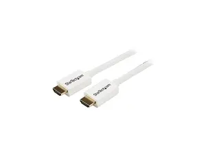 StarTech.com 3m (10 ft) White CL3 In-wall High Speed HDMI Cable - HDMI to HDMI - M/M