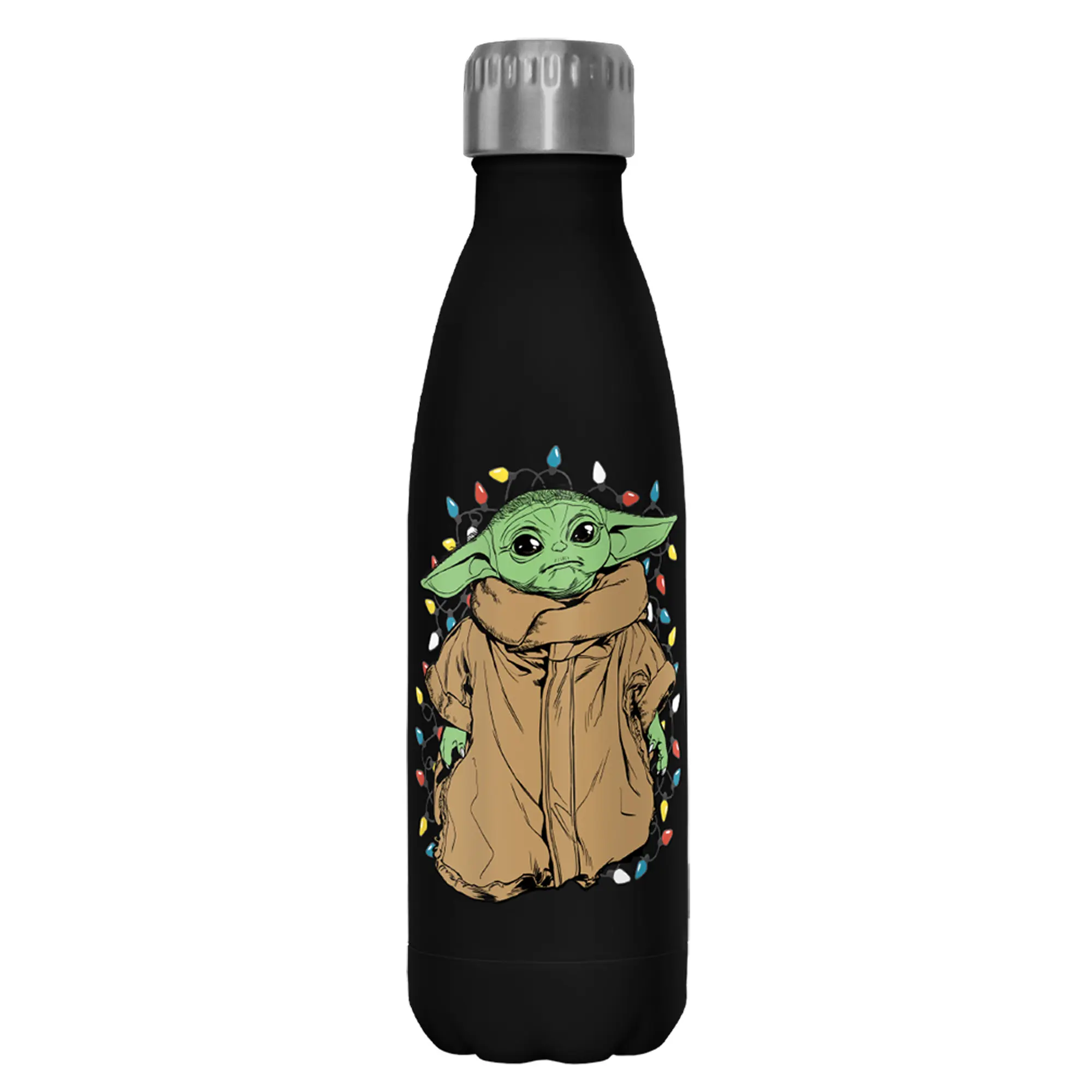 Star Wars The Mandalorian Jolly Grogu Stainless Steel Water Bottle