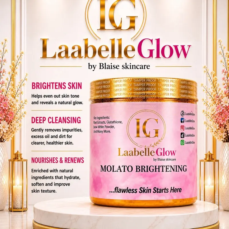 5X Extra Strong Molato Soap for Sensitive Skin Care & Facial Cleansing - Effortless Glow Facial Wash. Super Extra Strong Molato Soap. Face and Body moisturizer cleanser . LaabelleGlow