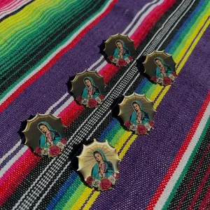 Virgen Mary Hat Pin