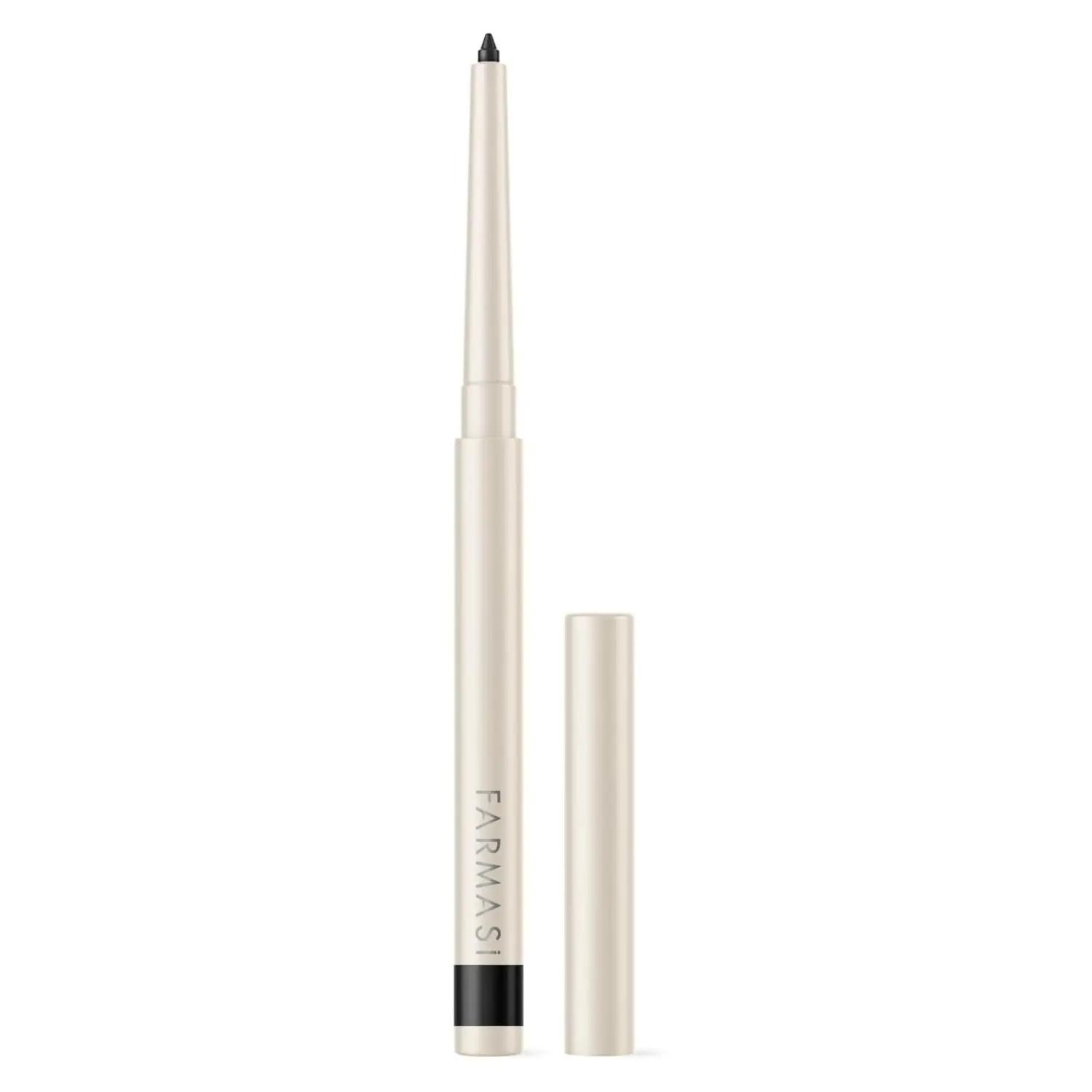 FARMASi Waterproof Eyeliner Pencil 0.04 oz 01 Black Long Lasting Smudge Proof Retractable Mechanical Eye Pencil for Makeup