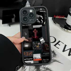 Case for iPhone 17 Air 16 Pro Max 15 Plus 16E 14 13 12 11 mini XS XR Eternal Soul Journey Advanced fashion gift Drop Protection Shockproof Soft Silicone smartphone Cover