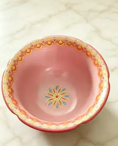Gold Trim Pink Porcelain Tea Cup