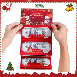 Christmas Money Holders for Cash, Gift Card Holder with 6 Slots, Money Christmas Cards with Envelopes, Surprise Christmas Gifts for Kids, TikTokShopBlackFriday