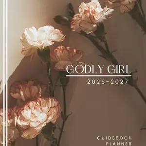 Godly Girl 2026-2027 Calendar Devotional Guidebook Planner for Daily Reflection and Inspiration