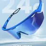 Lamicall XL Wraparound Hyper-Polarized Sports Sunglasses - UV400, Anti-Fog, Ultra-Light TR90 Plastic Frame, Adjustable Fit, Enhanced Vision, Unisex Shatterproof Eyewear, Sunglasses for Women, Built for Cycling and Runs, Outdoor Enthusiasts