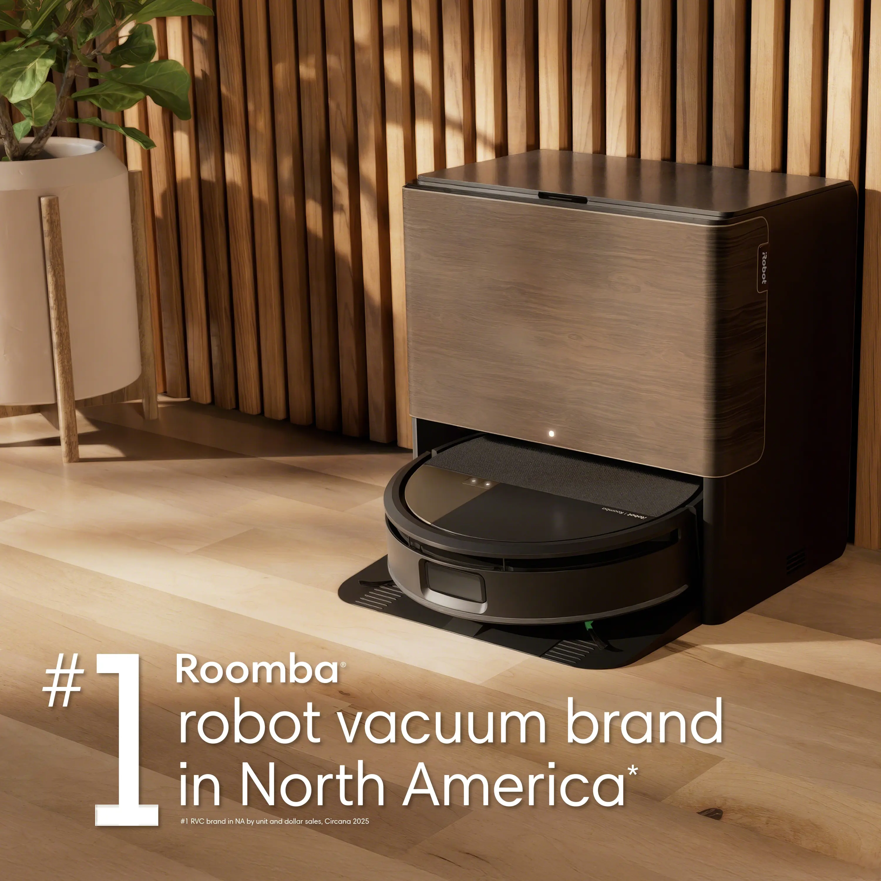 [LIVE Exclusive] Roomba® Max 707 2-in-1 Robot Vacuum & Mop + AutoWash™ Dock – 175X Suction, Anti-Tangle Dual Rubber Brushes, PowerSpin Heated Mop with SmartScrub, and ClearView™ Pro LiDAR - up to 75 Days of Hands-Free Deep Cleaning