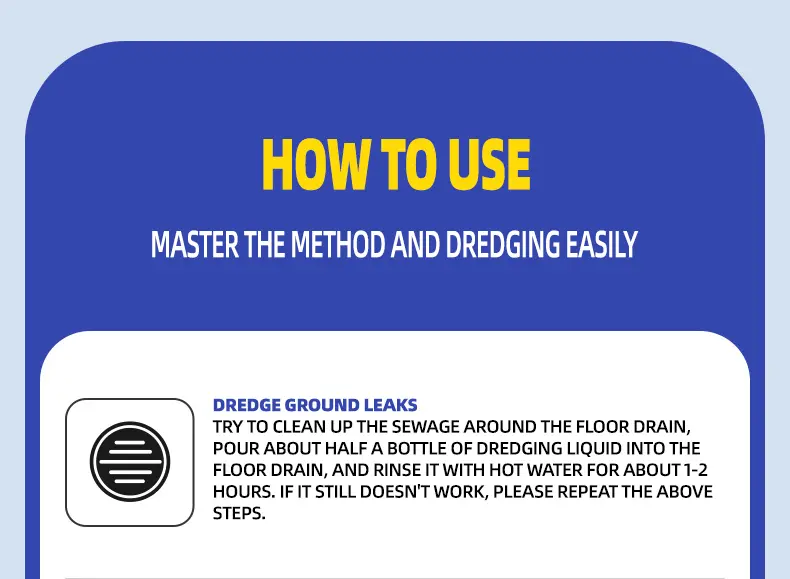 Product Introduction of Lanwexy-Powerful Pipe Dredging Agent for Kitchen and Toilet Pipelines - Dissolves 200+ Blockages and Kills 99% of Bacteria 12
