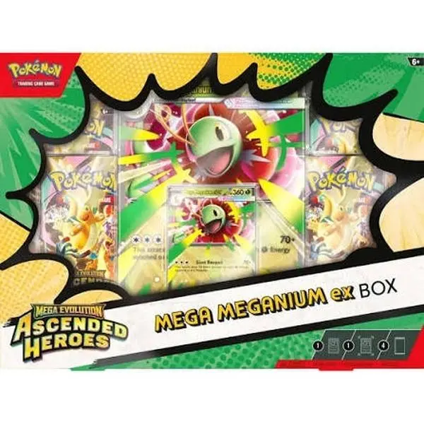 Pokémon Ascended Heroes Mega Meganium EX Box