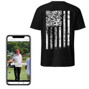 Golf Troll 45 - 47 Flag QR Shirt