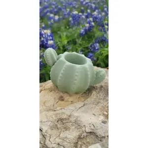 Cactus shaped planter